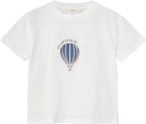 Fliink Sommer Balloon Tshirt Str 6Y/116 - Cloud Dancer Kortærmede T-sh...